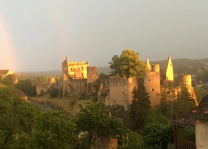Chez Fred Avec Vue Sur Le Chateau